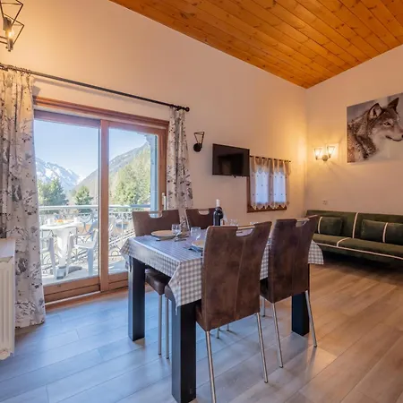 Le Cristal Mb13 Mountain View, Pool, Parking & Free Wifi - Happy Шамони